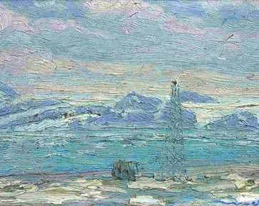 Molteni Giovanni - Kings Bay, Norge's mooring pylon. Norway